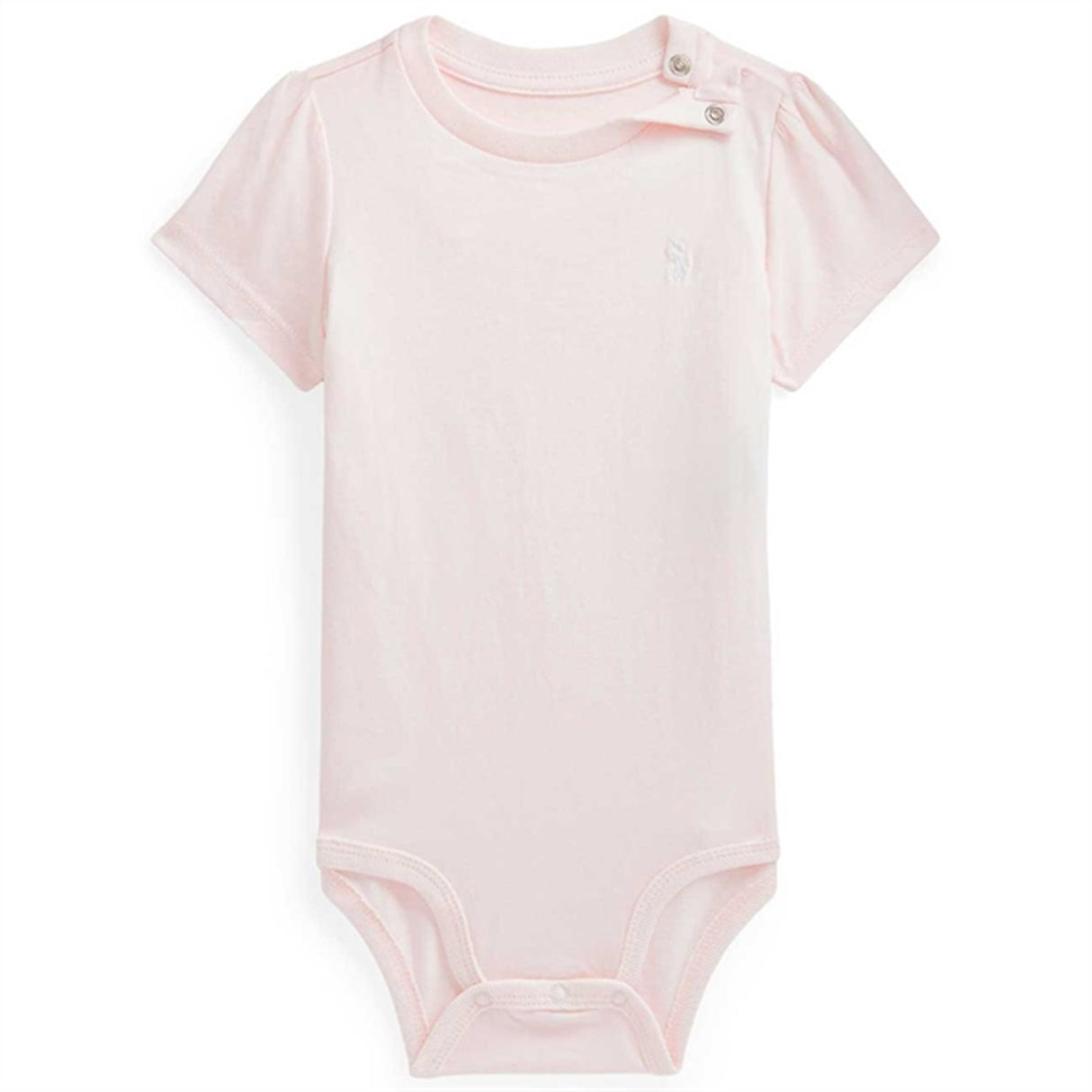 Polo Ralph Lauren Baby Girl Bodystocking Kortermet Delikat Rosa