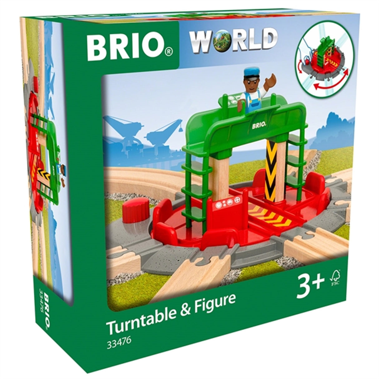 BRIO® Drejeskive Og Figure