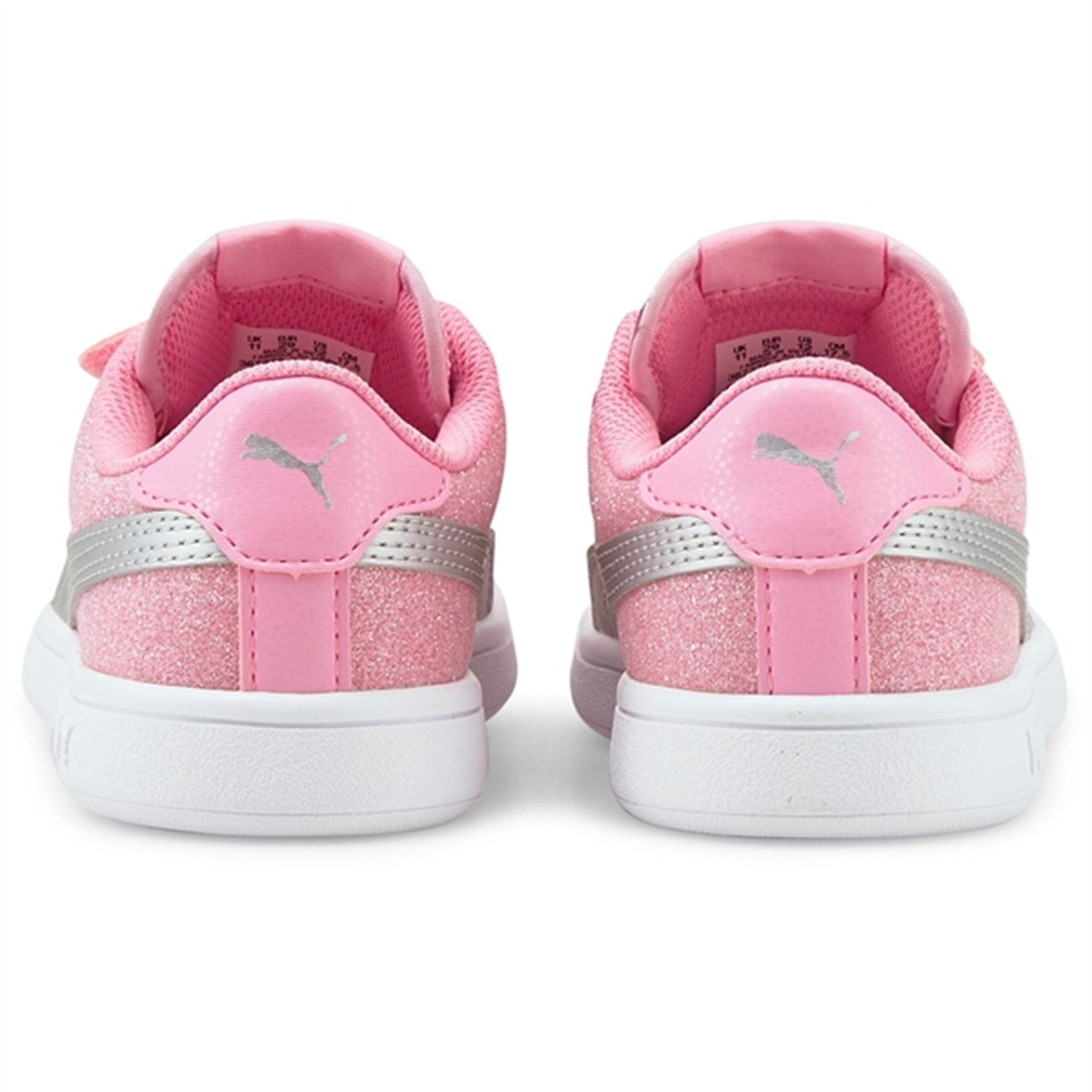Puma Smash v2 Glitz Glam V PS Sneakers Prism Pink-Silver 6