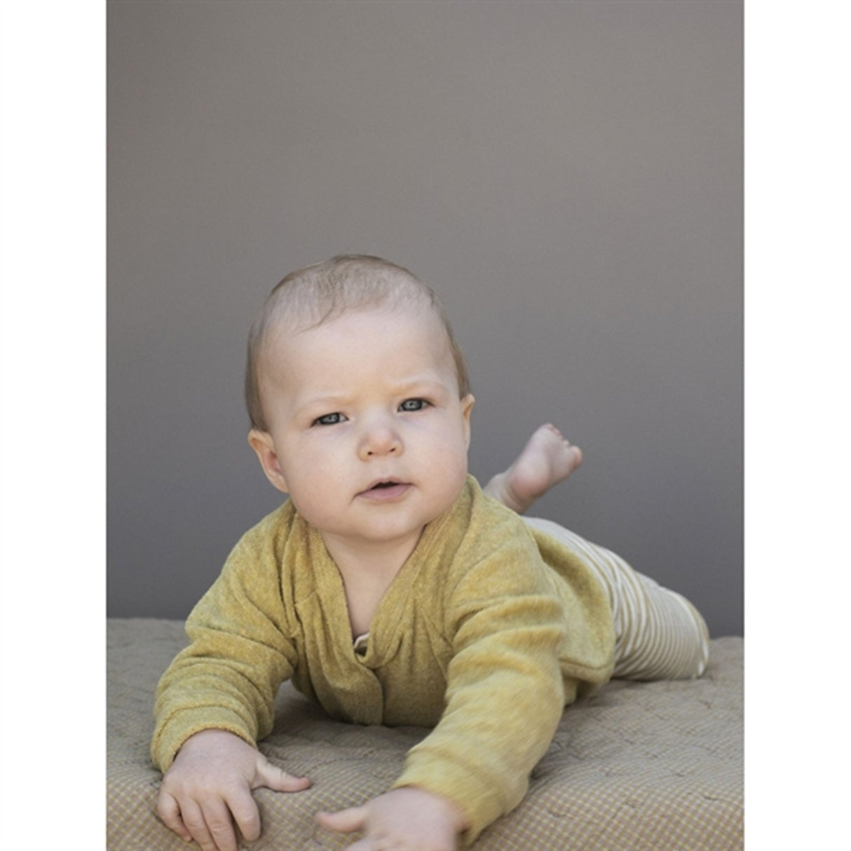 Serendipity Chamomile/Offwhite Baby Leggings Stripe