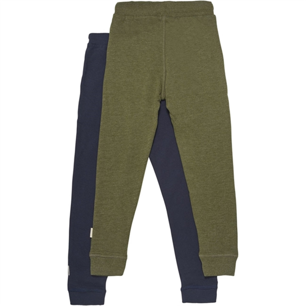 Minymo Dark Olive Sweatpants Basis 36 2-pakning NOOS