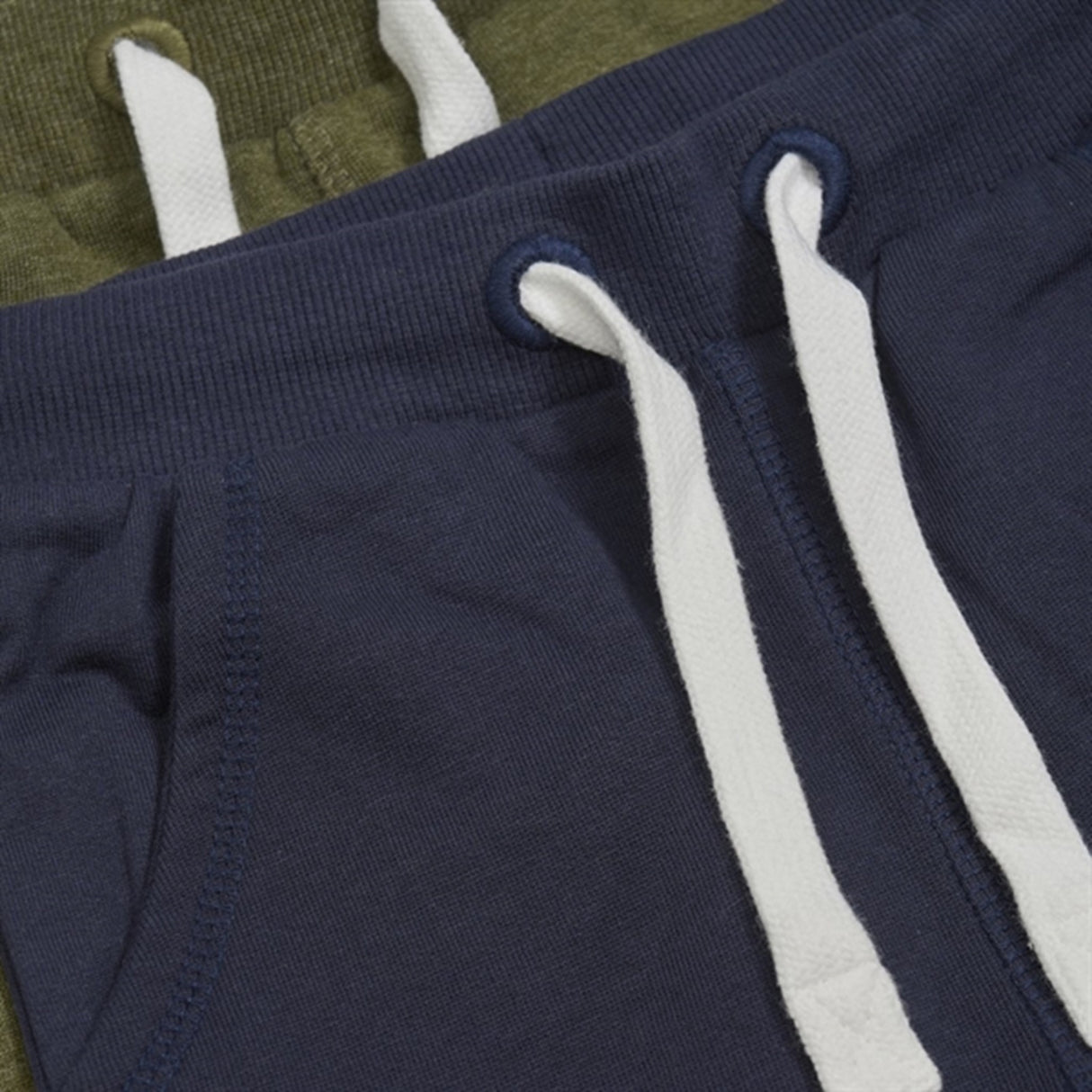 Minymo Dark Olive Sweatpants Basis 36 2-pakning NOOS
