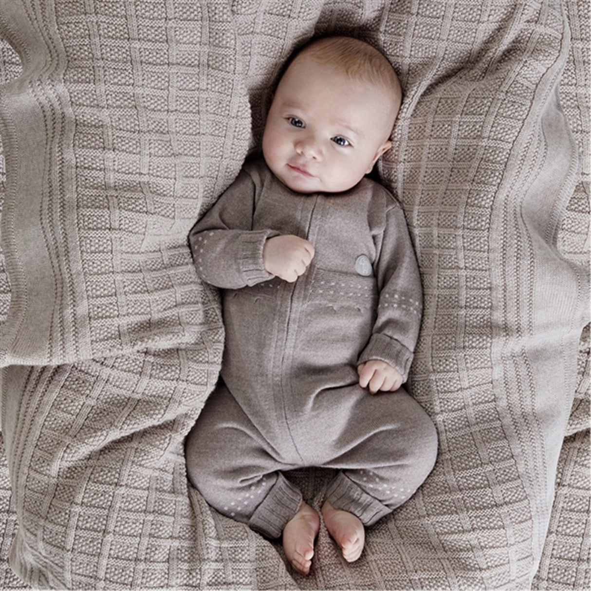 Lillelam Heldrakt Tynd Classic Beige