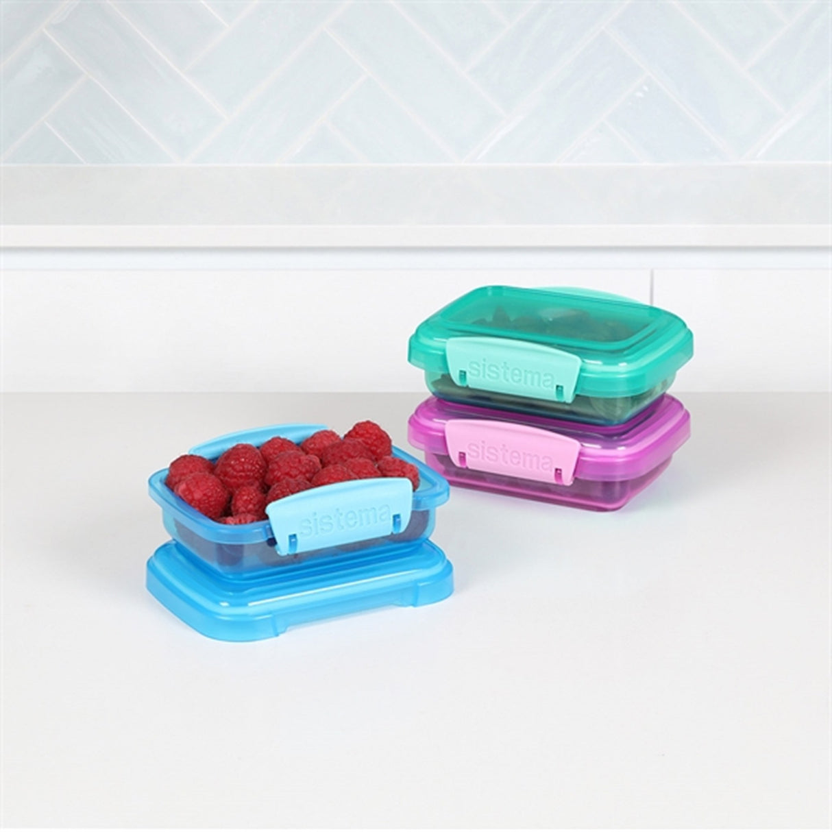 Sistema Oppbevaringsbinger 200 ml 3-pak