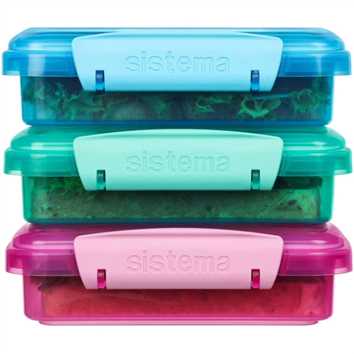 Sistema Sandwich Box Matboks 450 ml Lunch Mixed Pack 3-pak