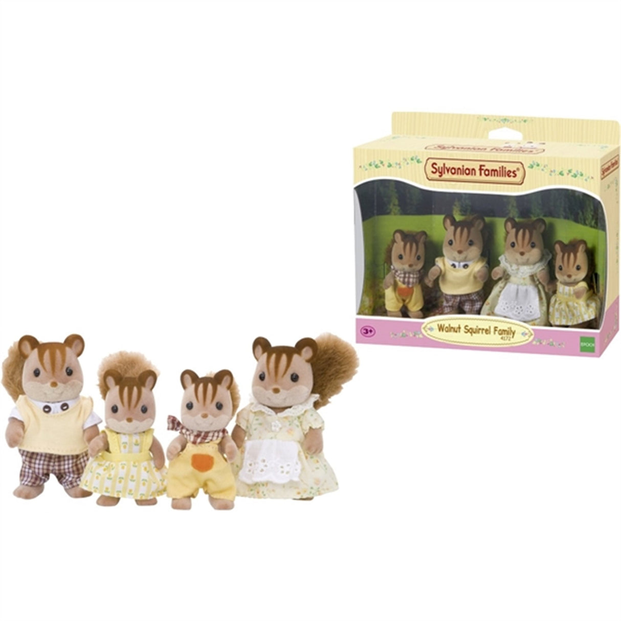 Sylvanian Families® Walnut Squirrel-Familien