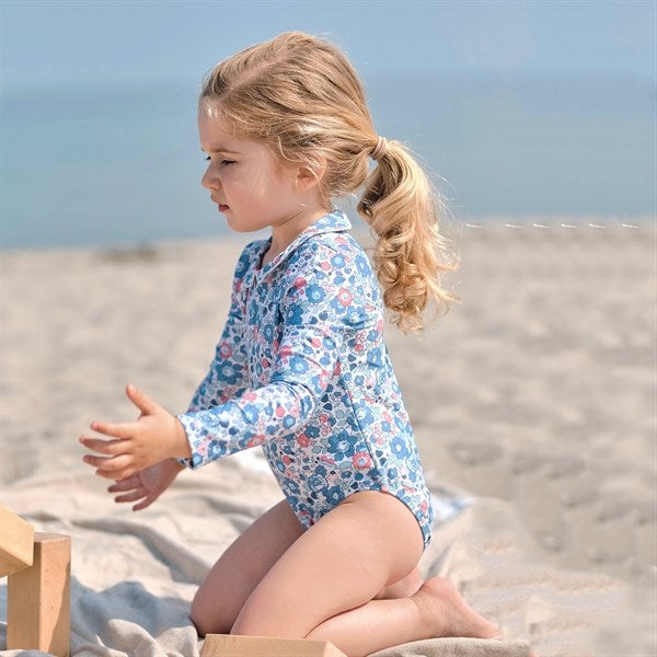 Petit Crabe Betsy B Peeter Pan Badedrakt Liberty© fabric