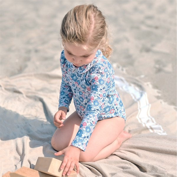 Petit Crabe Betsy B Peeter Pan Badedrakt Liberty© fabric