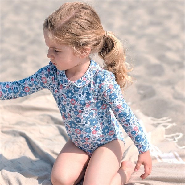 Petit Crabe Betsy B Peeter Pan Badedrakt Liberty© fabric