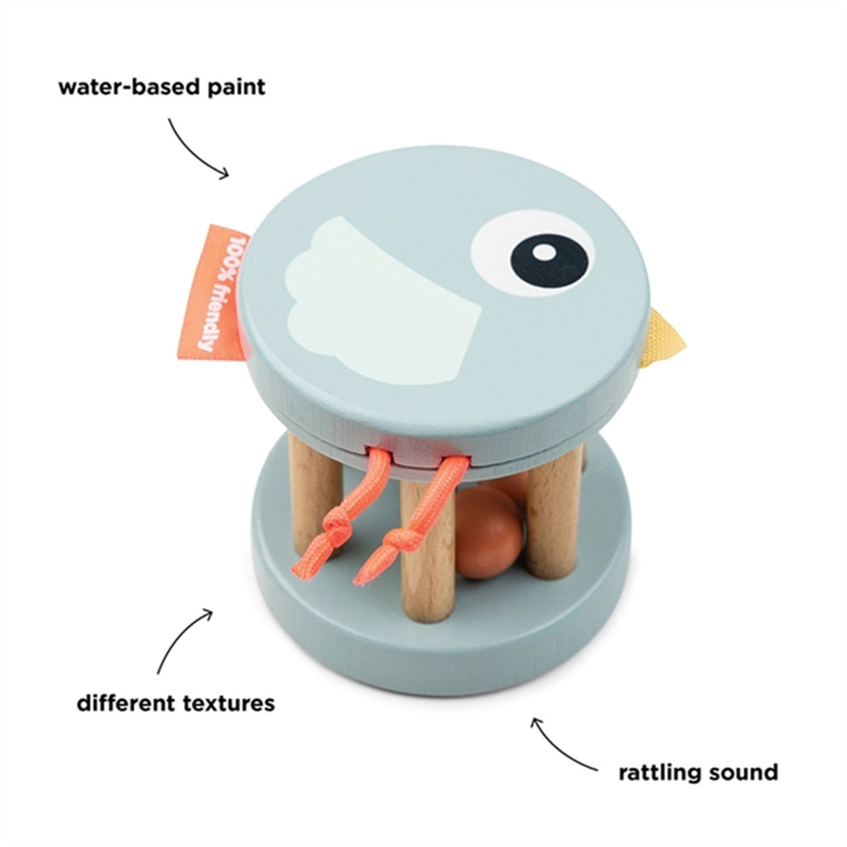 Done by Deer Træ Rangle Birdee Blue