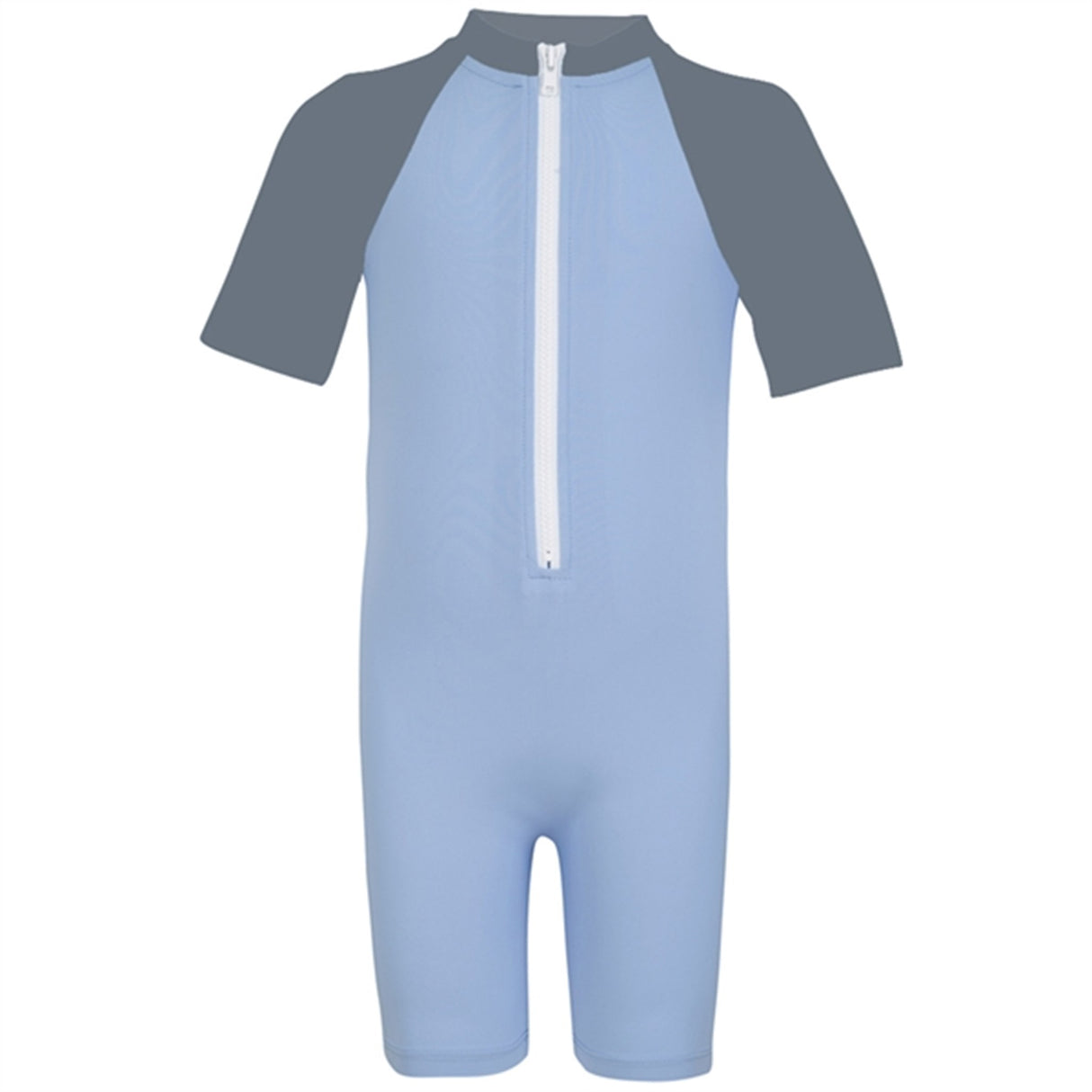 Petit Crabe Breeze/Coal Multi Color Heldragt m. Lynlås