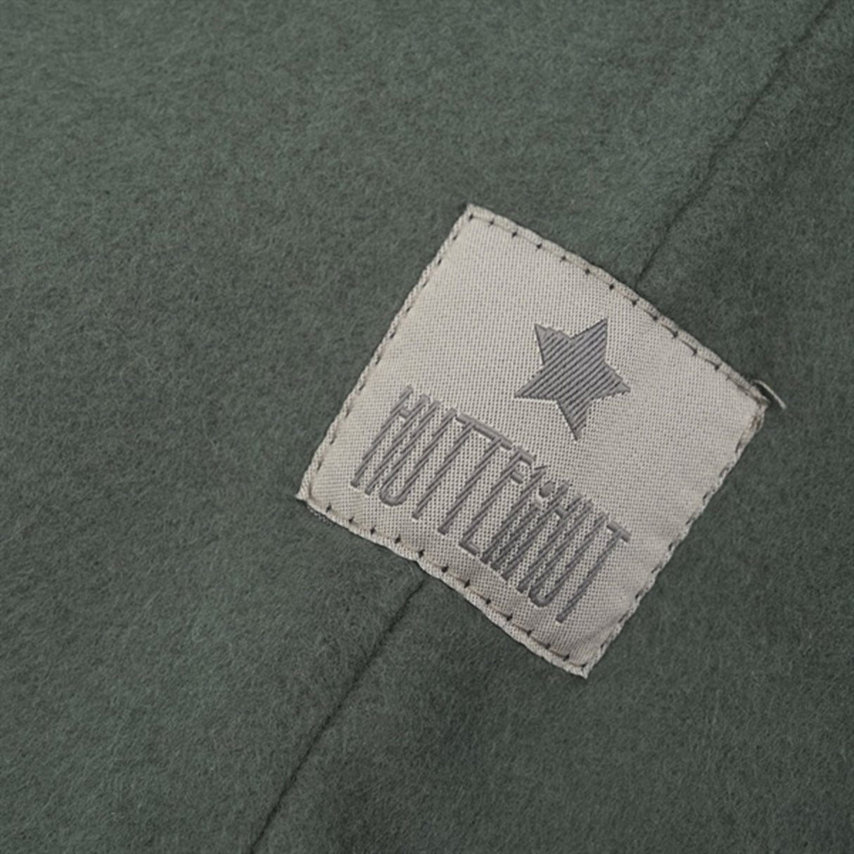 Huttelihut X Luksusbaby Bomull Fleece Elefantlue Climbing Ivy