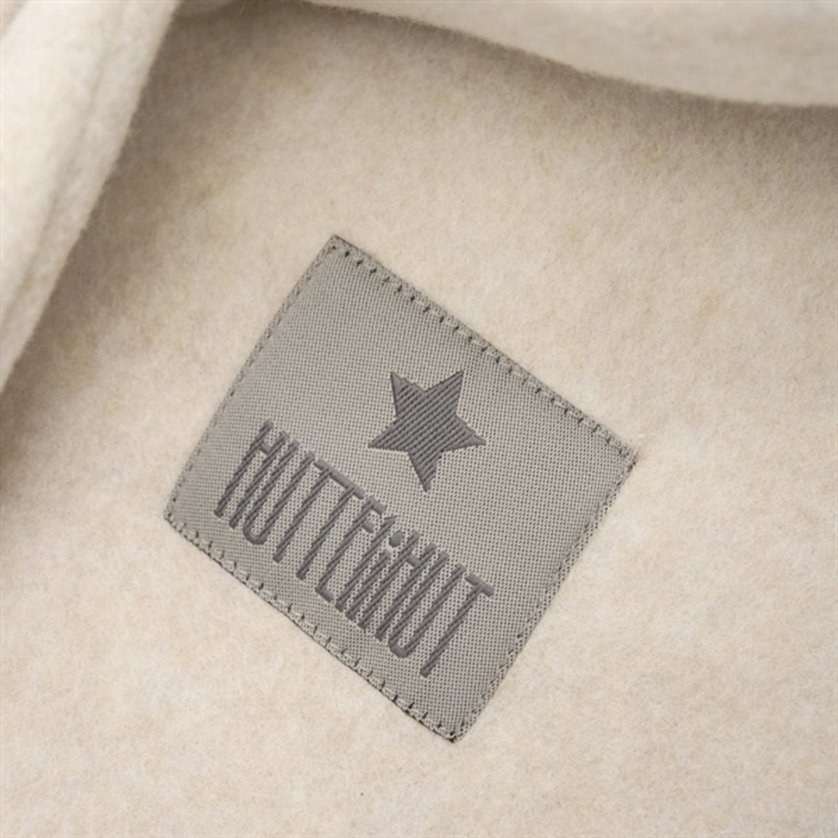 Huttelihut X Luksusbaby Bomull Fleece Elefantlue Camel