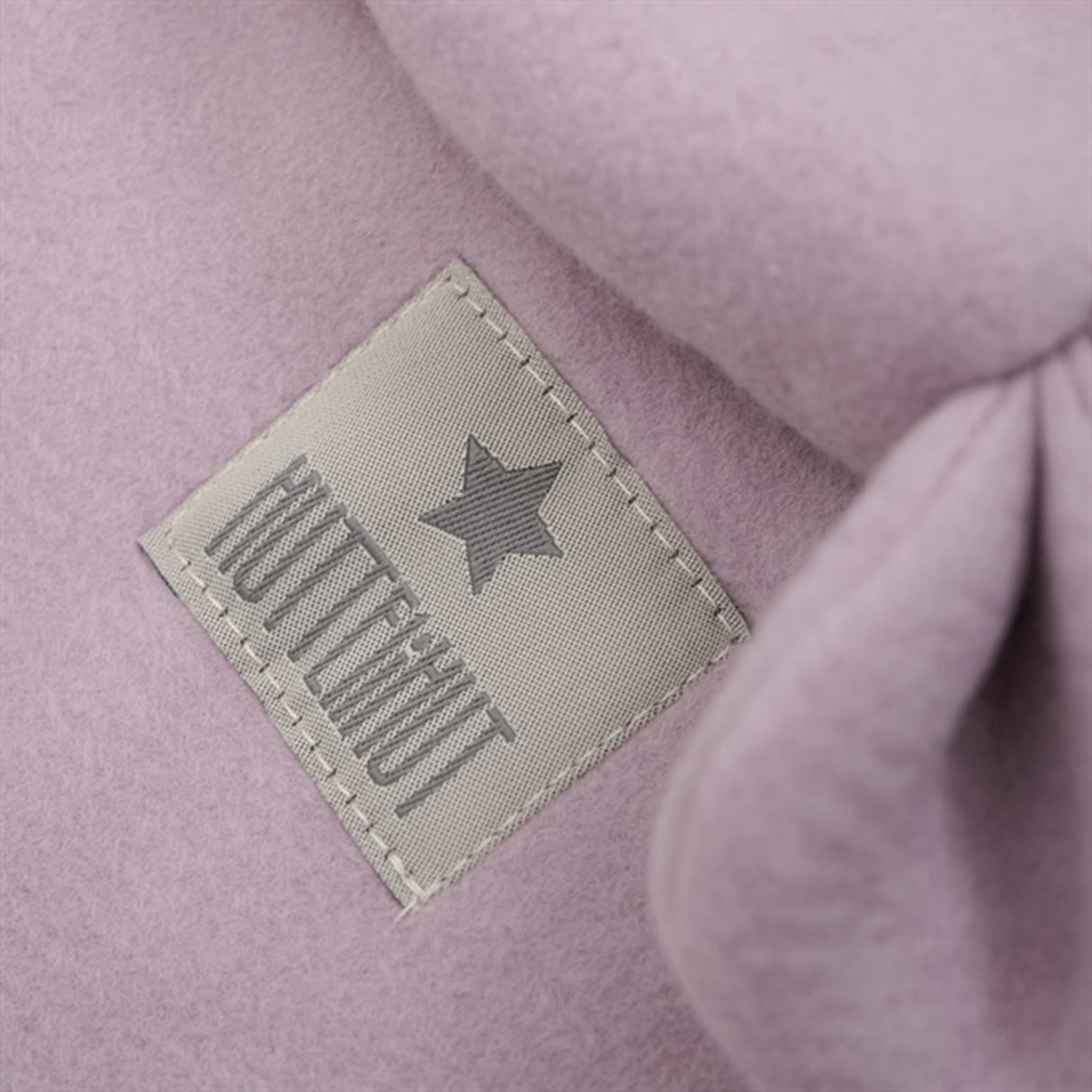 Huttelihut X Luksusbaby Bomull Fleece Elefantlue Elderberry