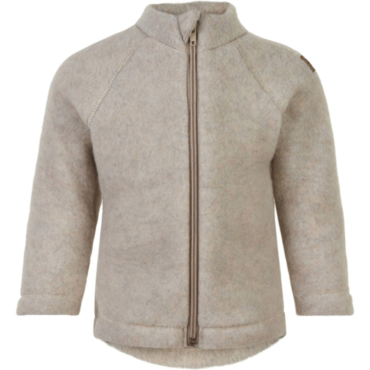 Mikk-Line Ull Jakke Melange Offwhite