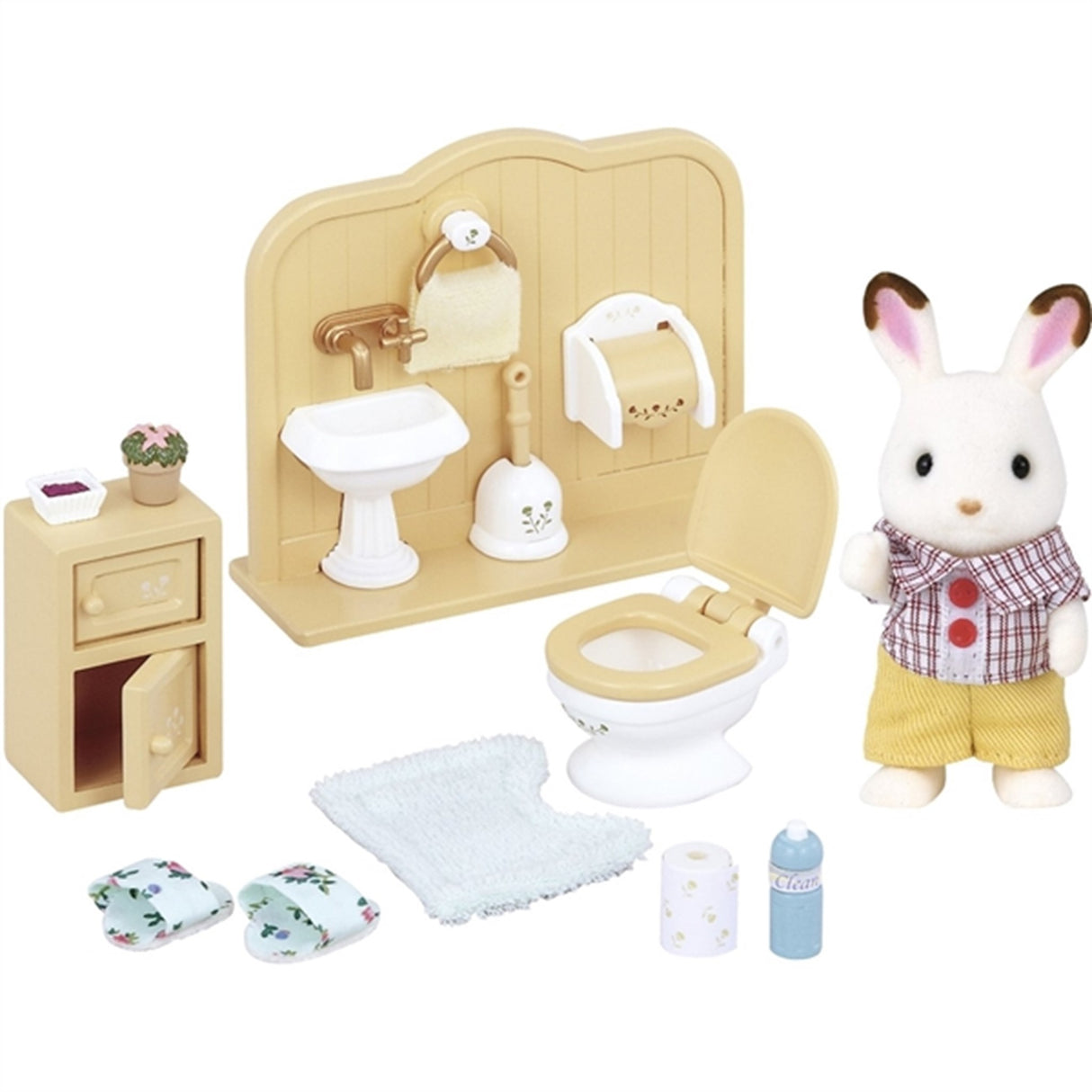 Sylvanian Families® Sett Med Brother Chocolate Bunny (Bad)