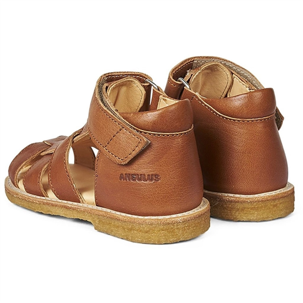 Angulus Nybegynner Sandal M. Borrelås Cognac