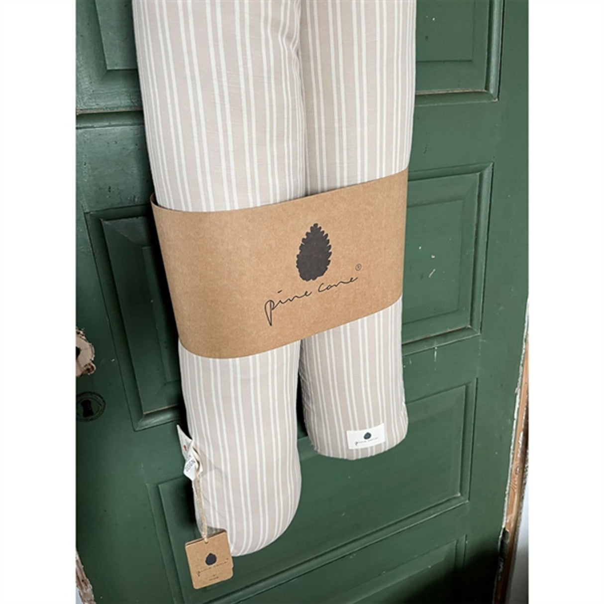Pine Cone Graviditetspute Beige Stripe