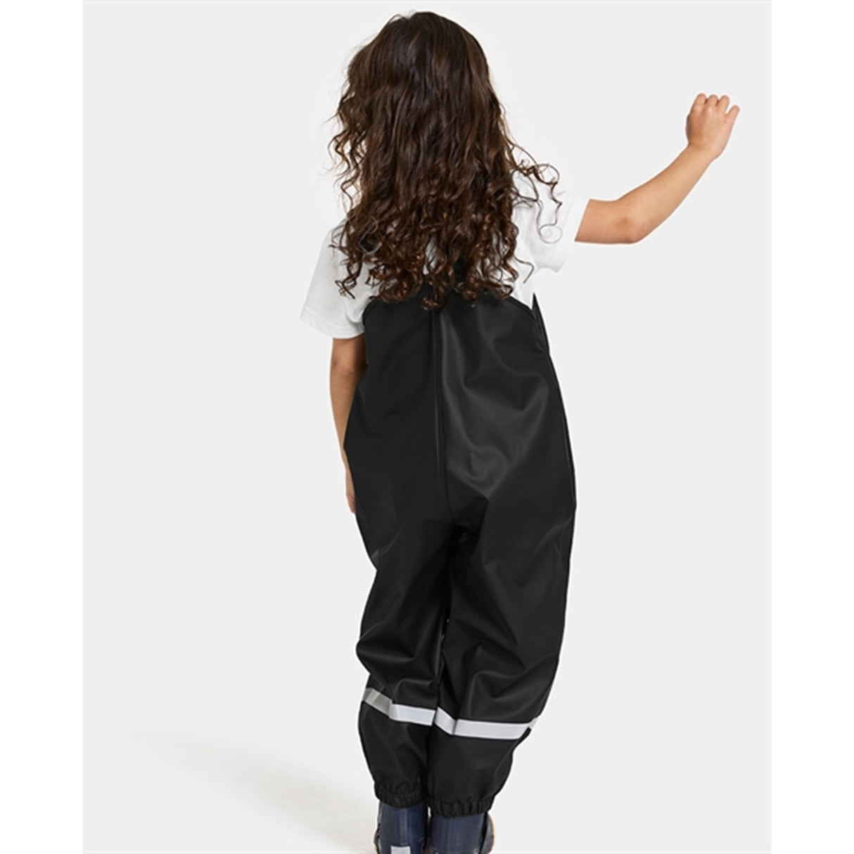 Didriksons Black Plaskeman Overtæksbukser