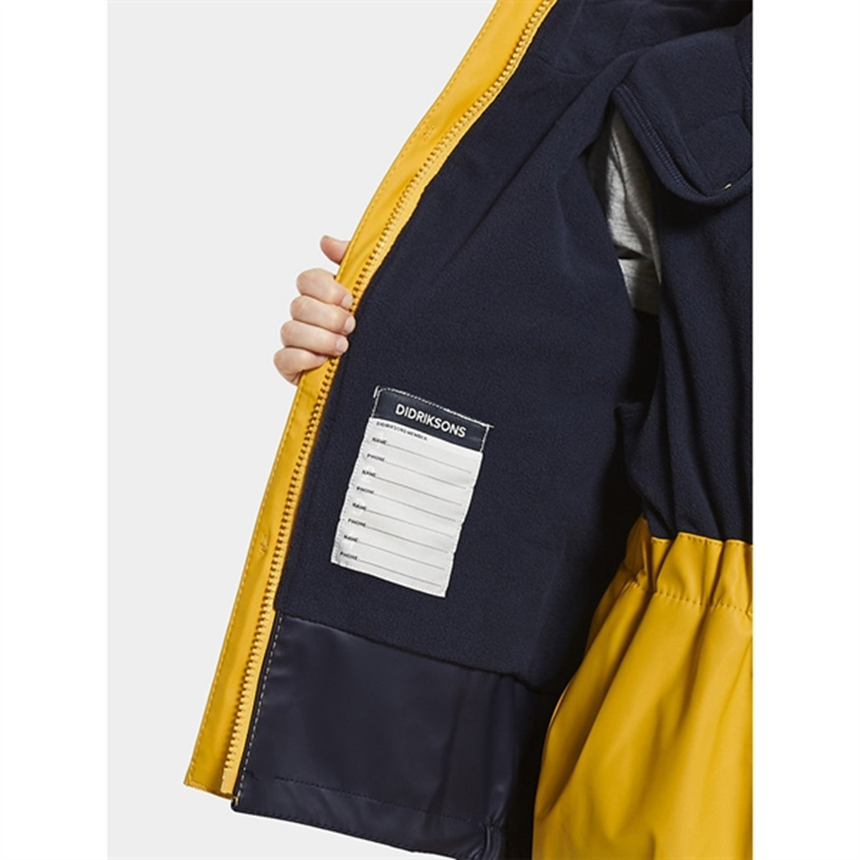 Didriksons Boardman Kids Oat Yellow Regnsæt