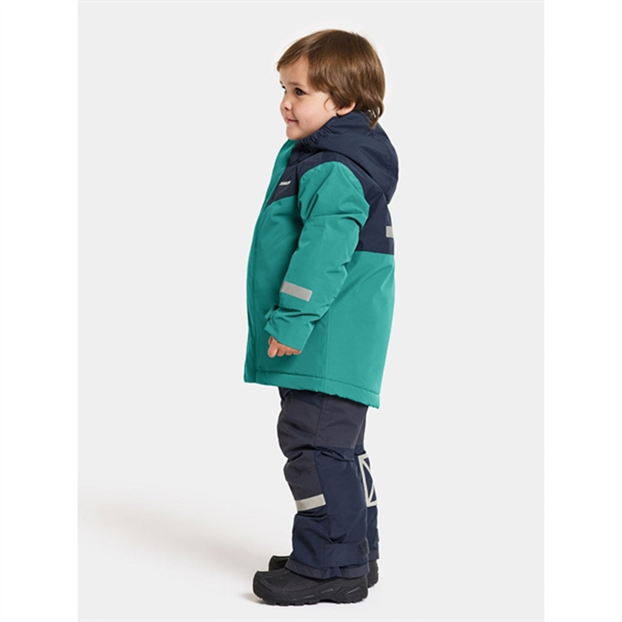 Didriksons Petrol Green Skare Kids Sett