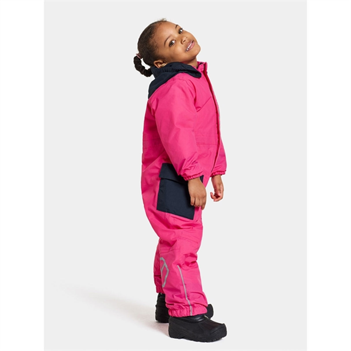 Didriksons True Pink Rio Kids Cover 2 Dress