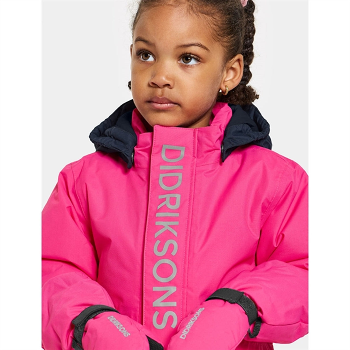 Didriksons True Pink Rio Kids Cover 2 Dress