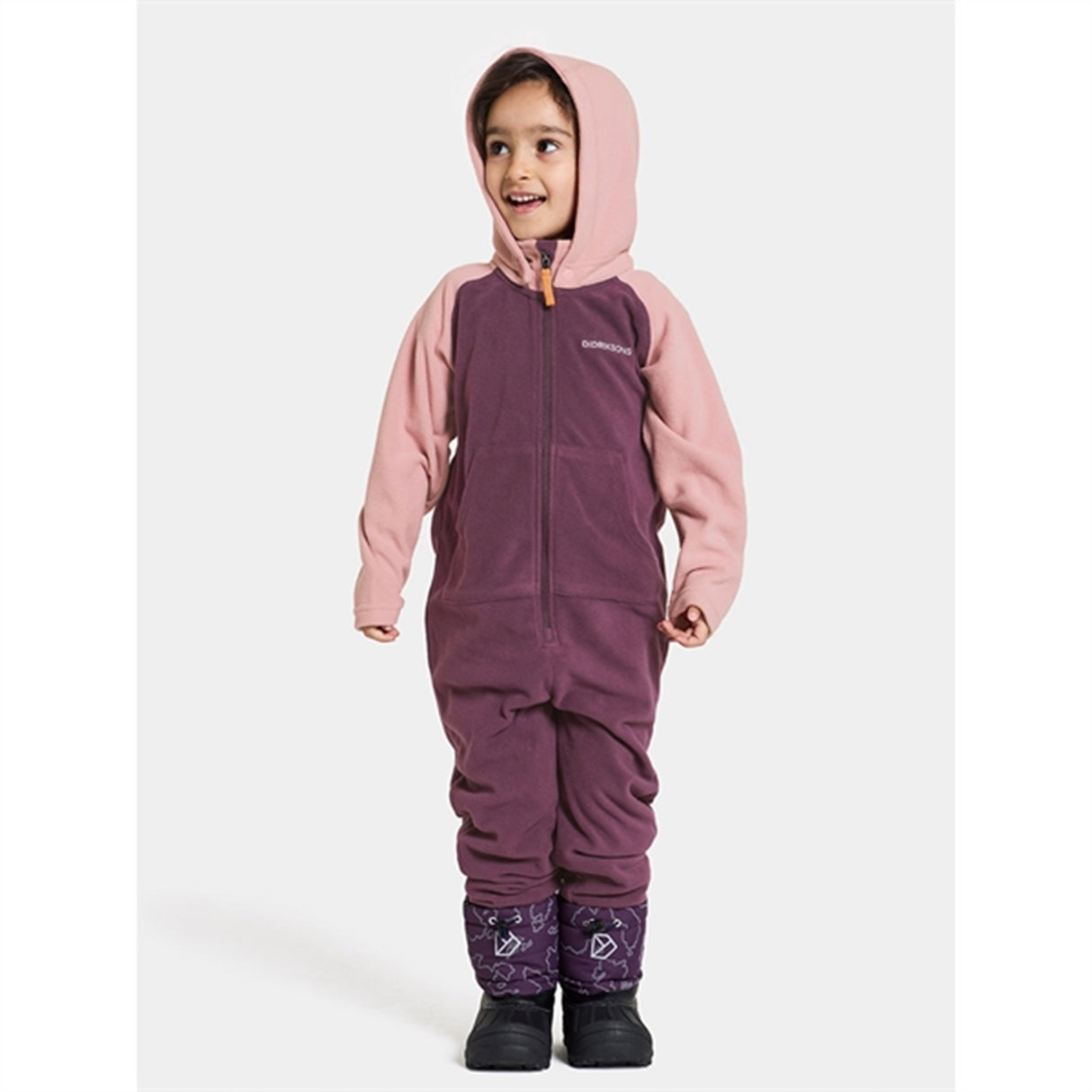 Didriksons Plumb Monte Kids Dress