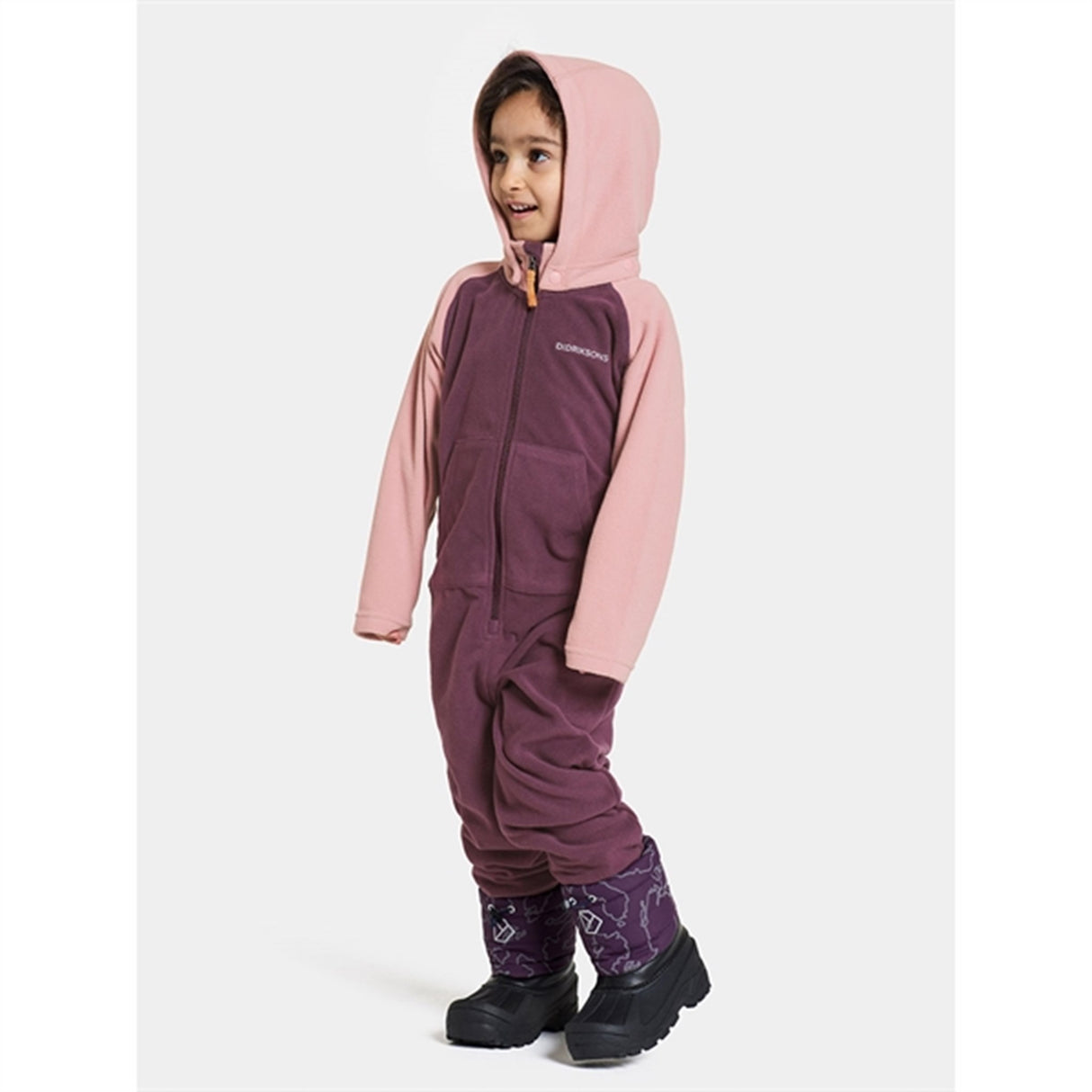 Didriksons Plumb Monte Kids Dress