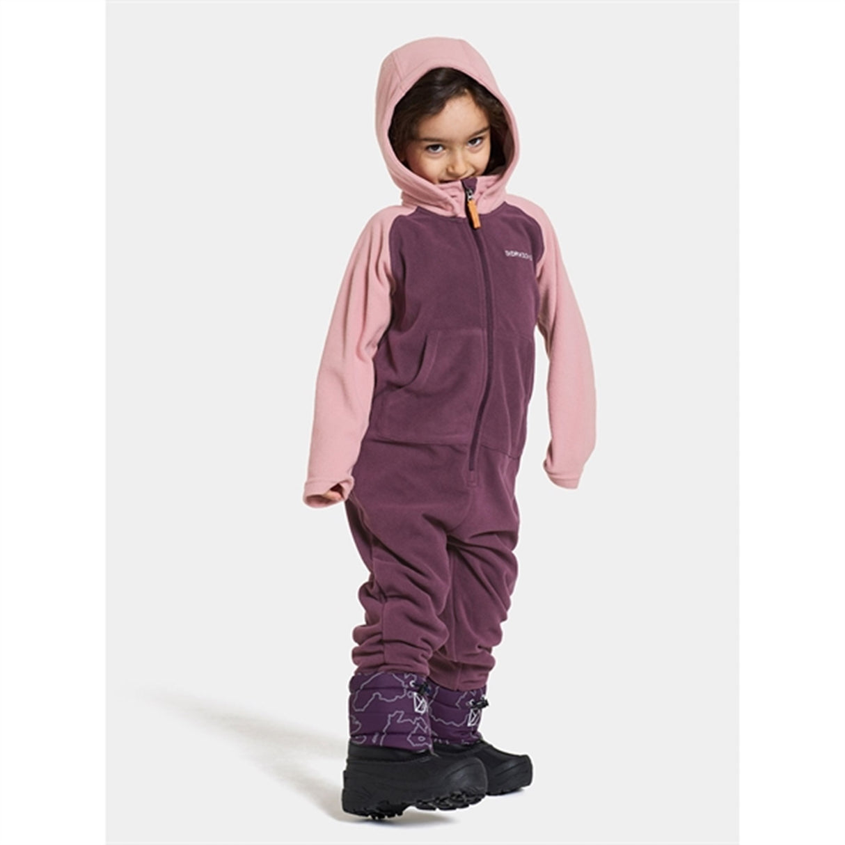 Didriksons Plumb Monte Kids Dress