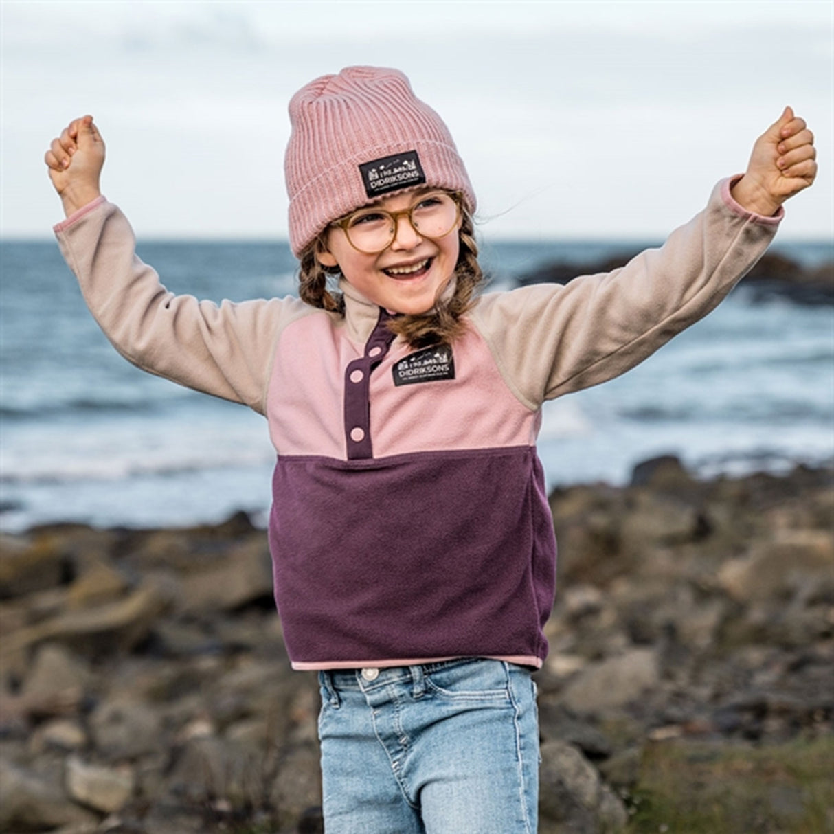 Didriksons Plumb Monte Kids Fleece Jakke