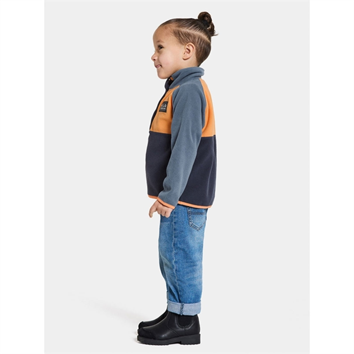 Didriksons Cantaloupe Monte Kids Fleece Jakke