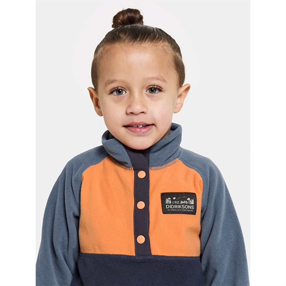 Didriksons Cantaloupe Monte Kids Fleece Jakke