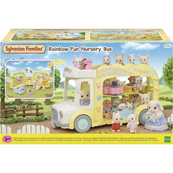 Sylvanian Families® Rainbow Fun Barnehagebuss