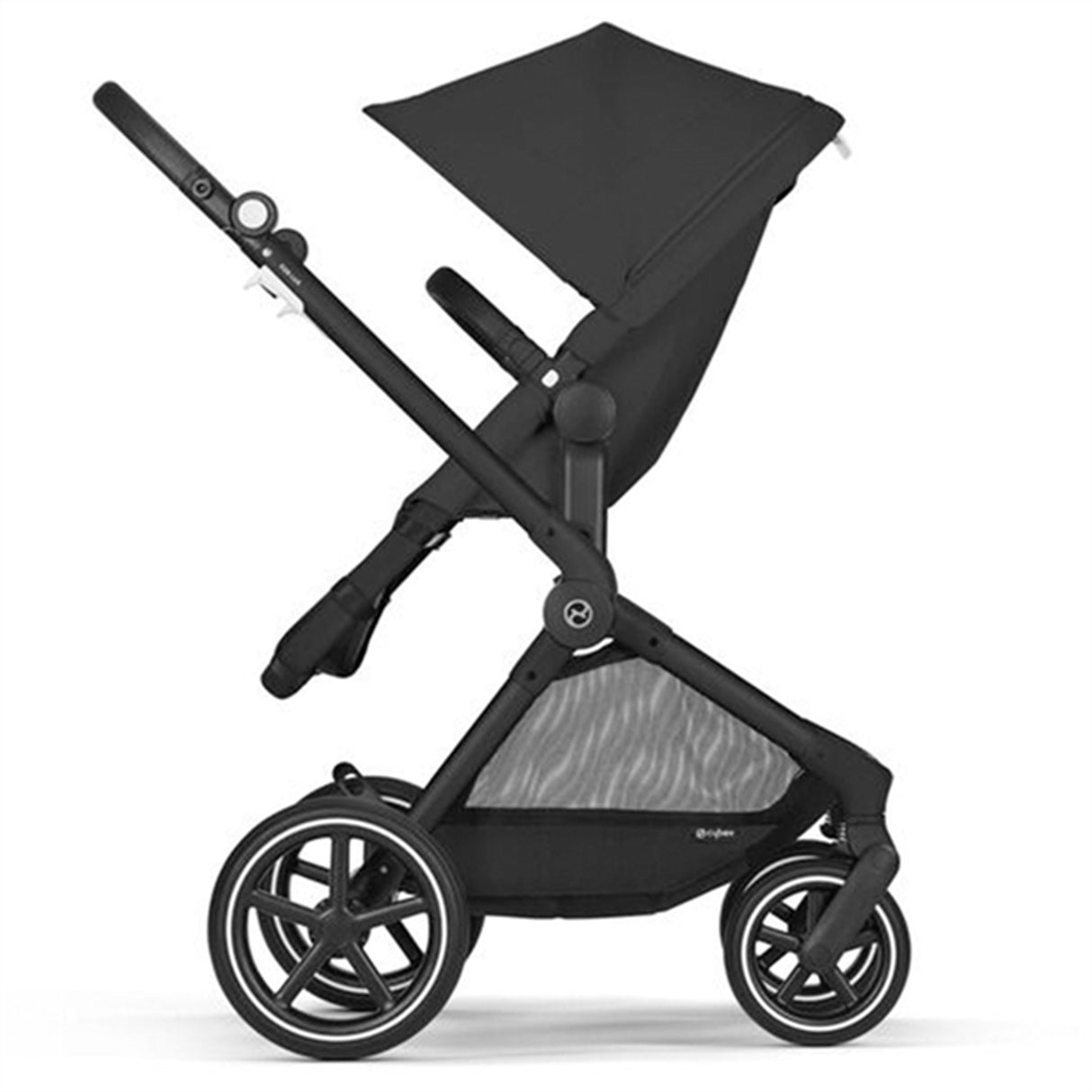 Cybex Eos Lux Moon Black 2-i-1 Reisetriller