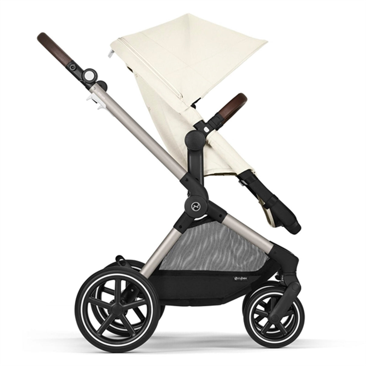 Cybex Eos Lux Seashell Beige 2-i-1 Reisetriller