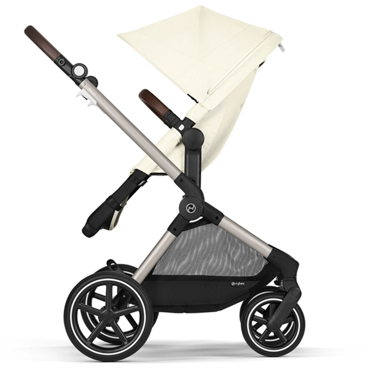 Cybex Eos Lux Seashell Beige 2-i-1 Reisetriller