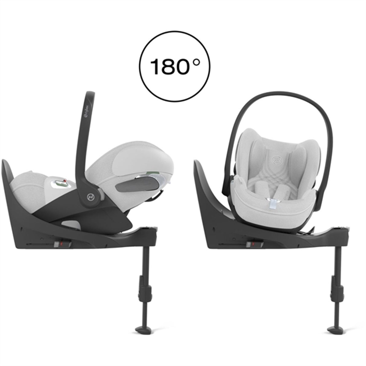 Cybex CLOUD T I-SIZE Platinum White Bilsete