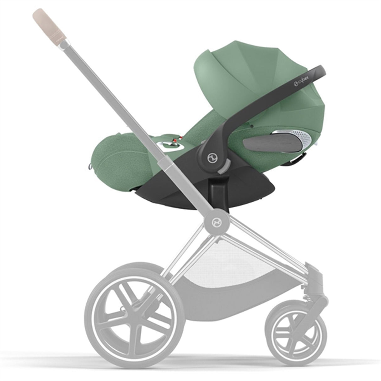 Cybex CLOUD T I-SIZE Plus Leaf Green Bilsete 7