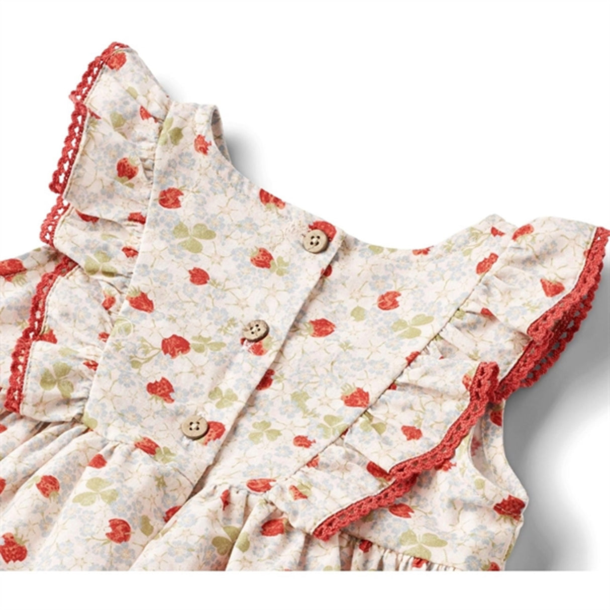 Wheat Rose Strawberries Body Kjole Suit Lace Sofia