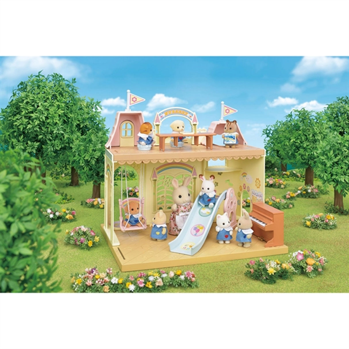 Sylvanian Families® Baby Slottsbarnehage