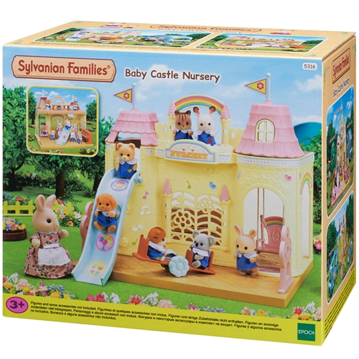 Sylvanian Families® Baby Slottsbarnehage