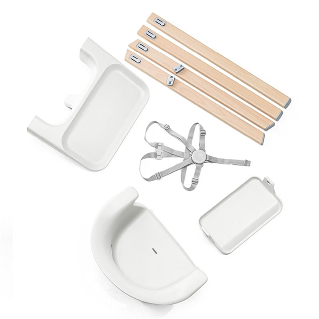 Stokke® Clikk™ Høy Stol White