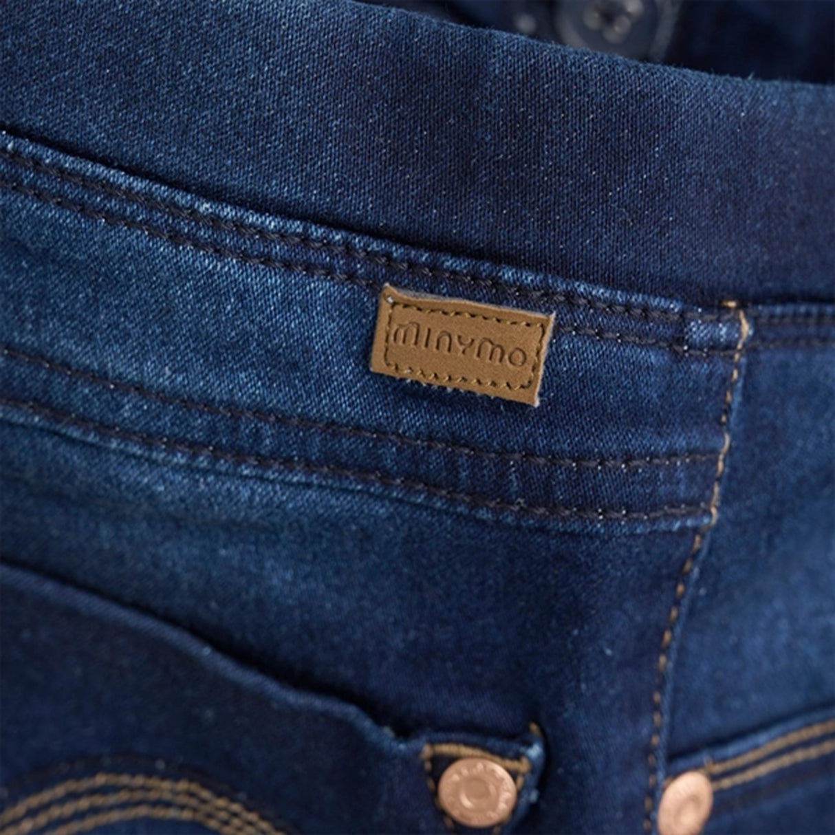 Minymo Dark Blue Denim Jegging Stretch Slim Fit NOOS