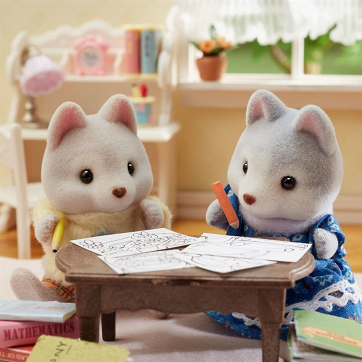 Sylvanian Families® Husky-familien