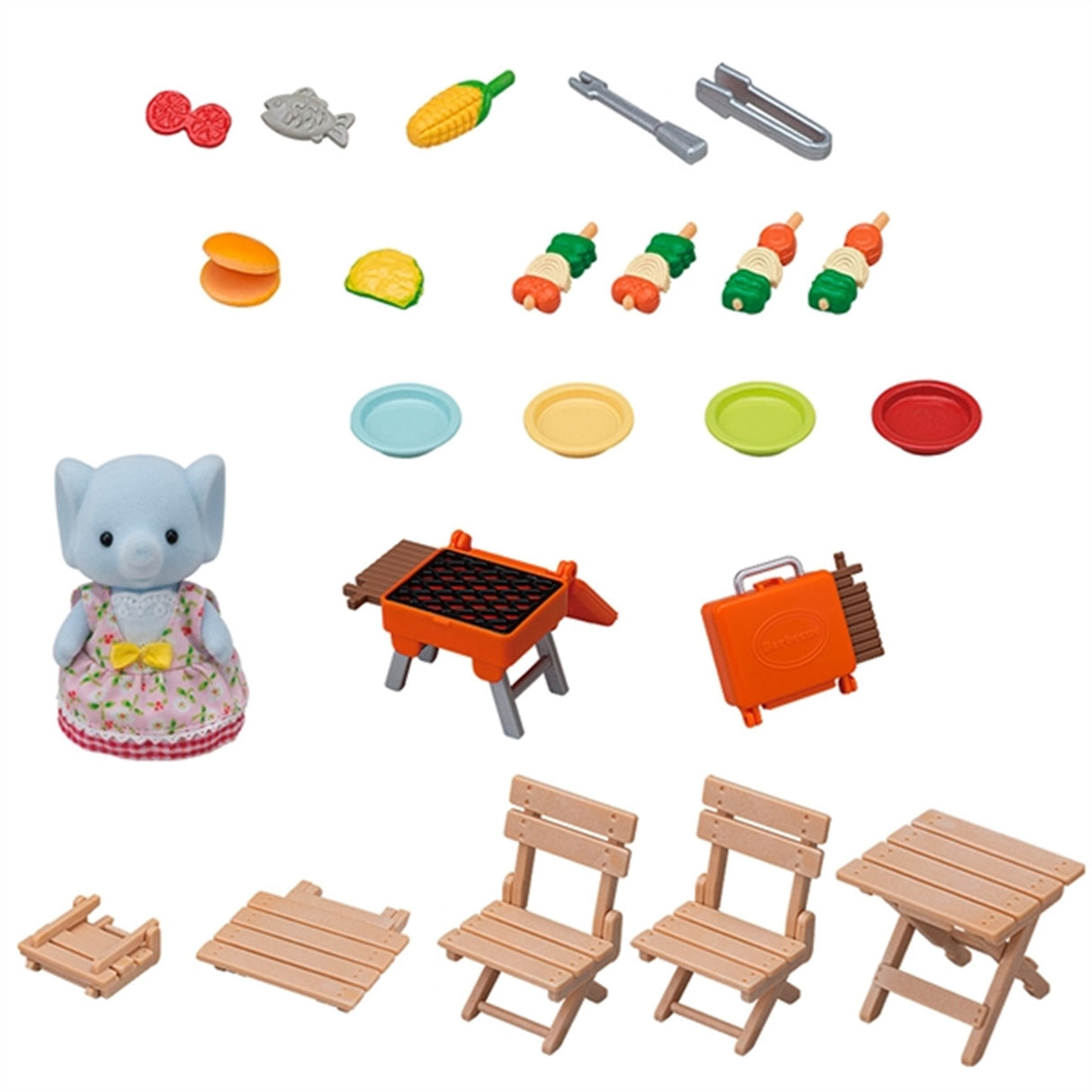 Sylvanian Families® Pikniklekesett Med Figur