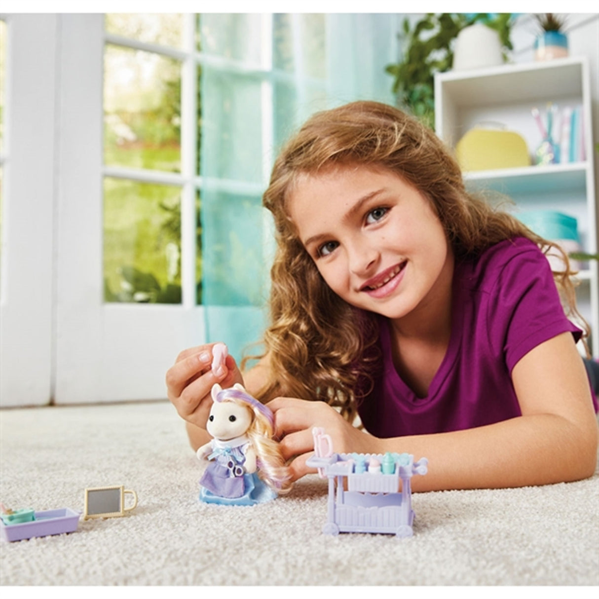 Sylvanian Families® Ponni Frisør Lekesett Med Figur