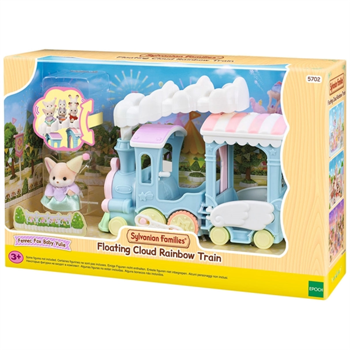 Sylvanian Families® Flygende Sky Regnbuetog