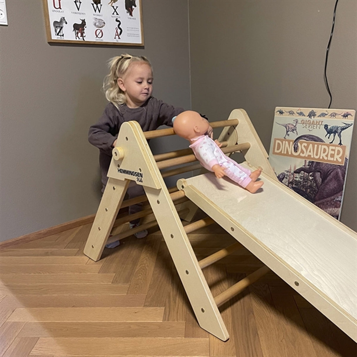 HEMMINGSEN Kids Anthon Klatrestativ natur