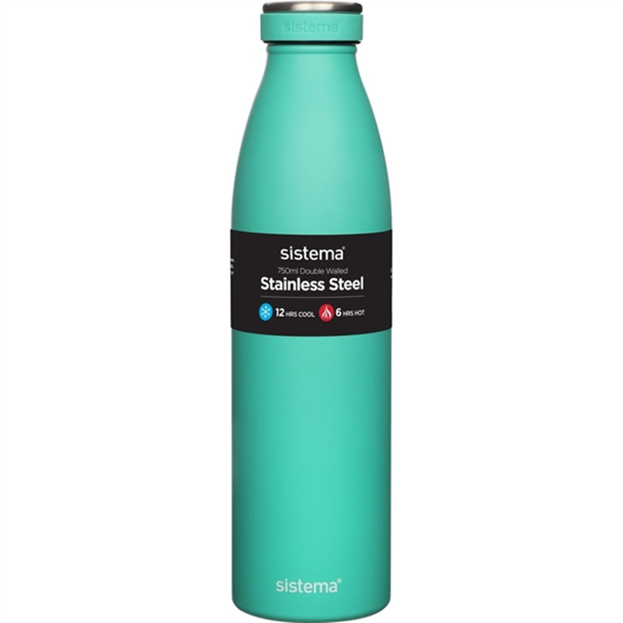 Sistema Stainless Steel Drikkeflaske 750 ml Minty Teal